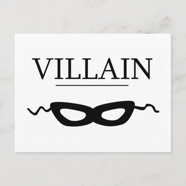 Postal Villain (Anverso)