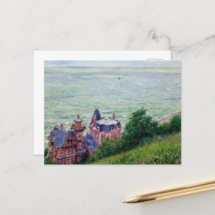 Postal Villas de Trouville por Gustave Caillebotte