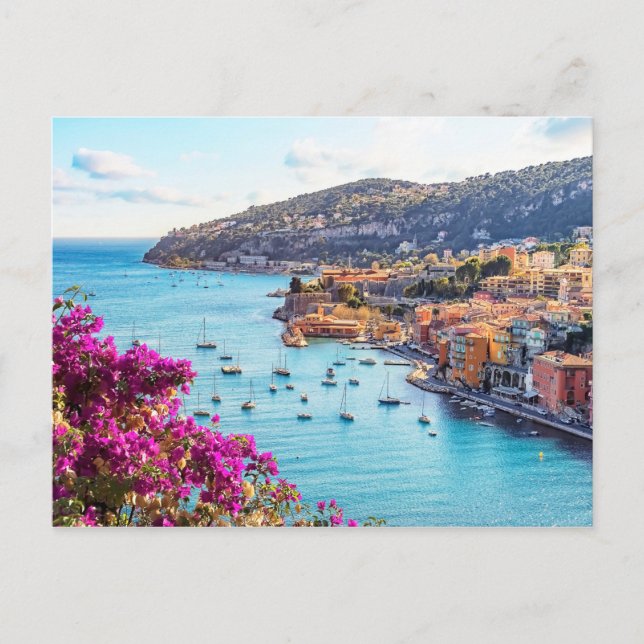Postal Villefranche Sur Mer (Anverso)
