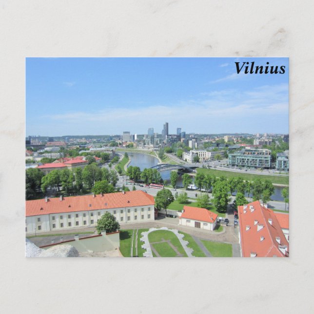 Postal Vilnius, Lituania (Anverso)