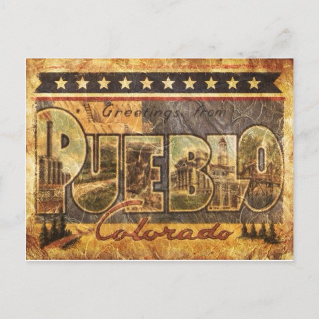 Postal Vimiaje Aspecto Colorado Postcard (Anverso)
