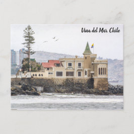 Postal Viña del Mar, Chile, El Castillo Wulff