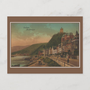 Postal Viñage Cochem Alemania Moselle Promenade