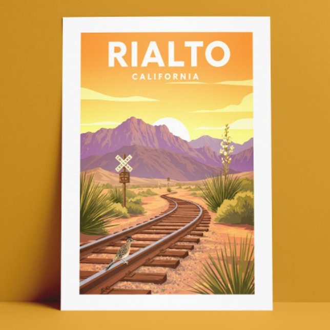 Postal Viñage Rialto (Subido por el creador)