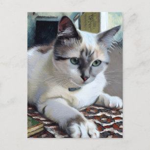 postal Vincent Cat Gogh