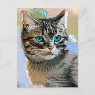 postal Vincent Cat Gogh