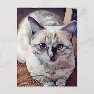 postal Vincent Cat Gogh