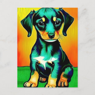 Postal Vincent Van Dog