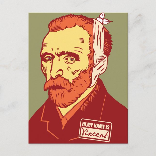 Postal Vincent Van Gogh (Anverso)