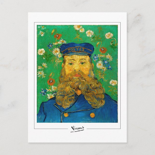 Postal Vincent Van Gogh #1-3 - Bella Artes (Anverso)