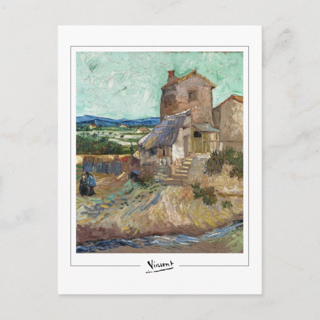 Postal Vincent Van Gogh #1 - Bella Artes (Anverso)