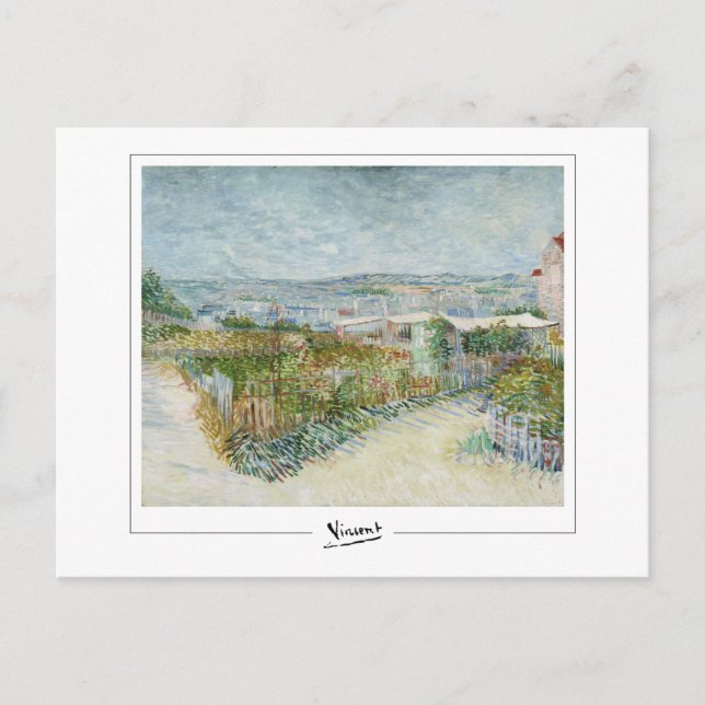 Postal Vincent Van Gogh #21-3 - Arte (Anverso)