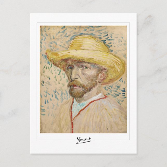 Postal Vincent Van Gogh #22-3 - Bella Artes (Anverso)