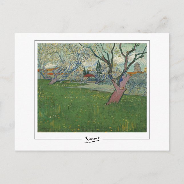 Postal Vincent Van Gogh #24 - Bella Artes (Anverso)