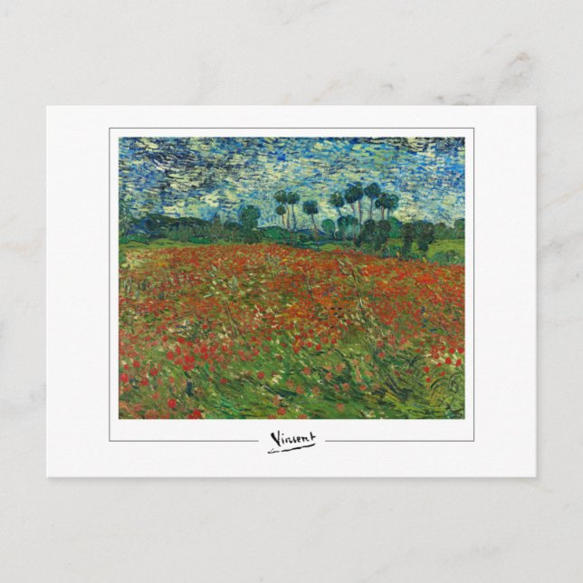 Postal Vincent Van Gogh #25 - Bella Artes (Anverso)