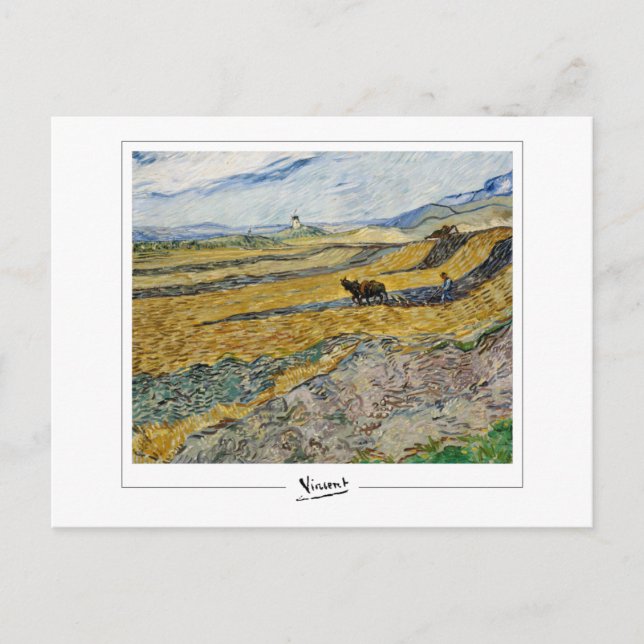 Postal Vincent Van Gogh #28-3 - Arte fino (Anverso)