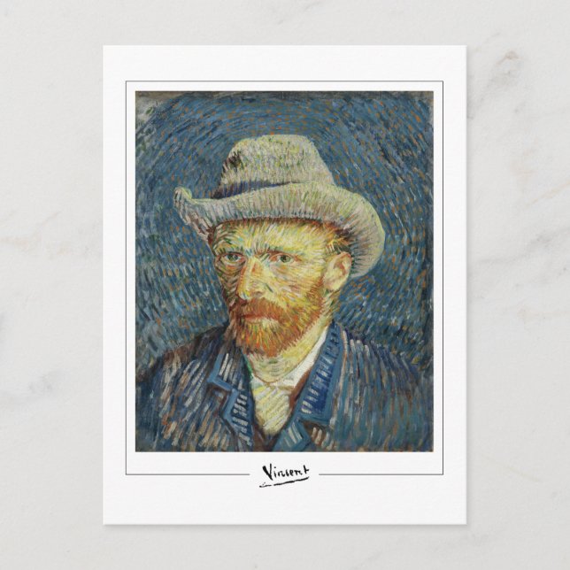 Postal Vincent Van Gogh #36 - Bella Artes (Anverso)