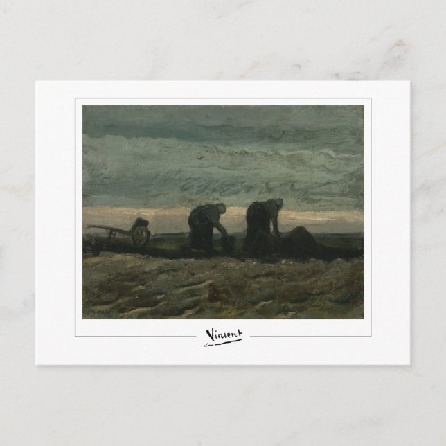 Postal Vincent Van Gogh #37-3 - Arte Refinado (Anverso)