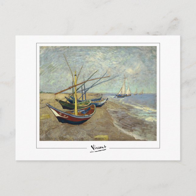 Postal Vincent Van Gogh #38-2 - Bella Artes (Anverso)