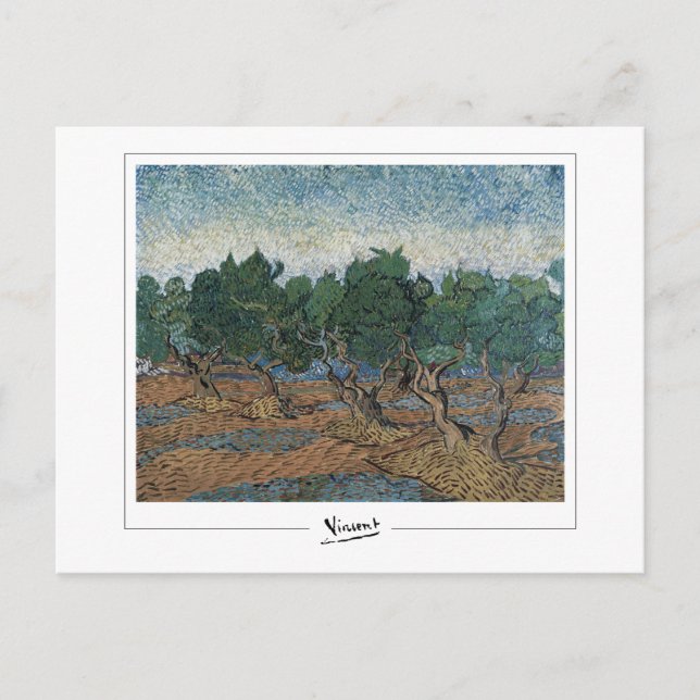 Postal Vincent Van Gogh #42-2 - Arte Refinado (Anverso)