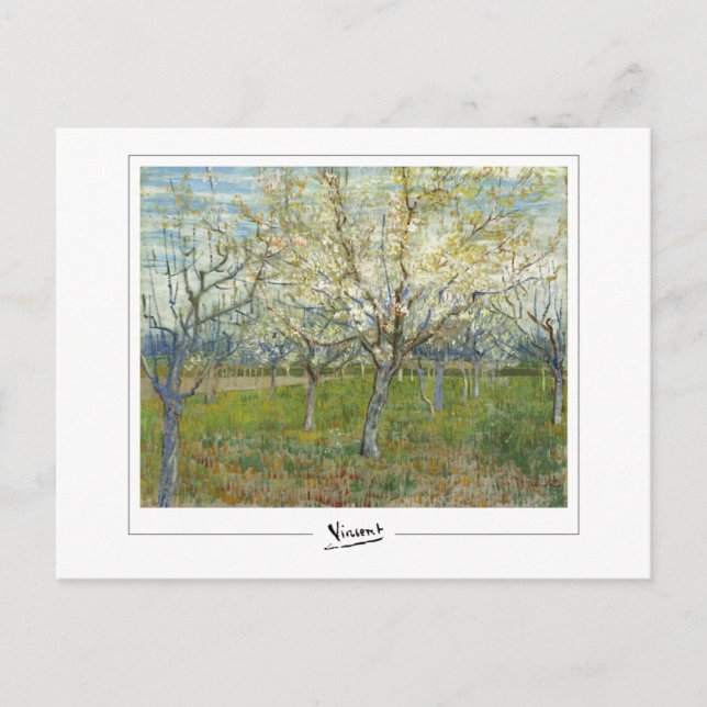 Postal Vincent Van Gogh #44-2 - Bella Artes (Anverso)