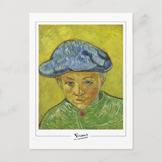 Postal Vincent Van Gogh #4-2 - Bella Artes (Anverso)