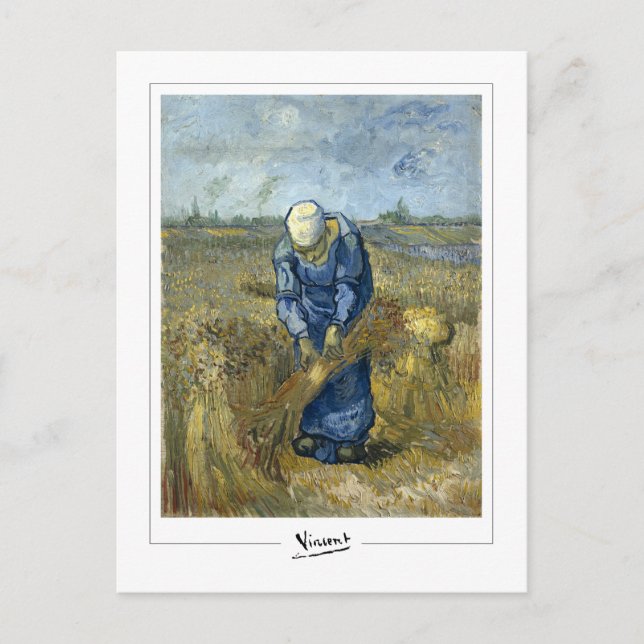 Postal Vincent Van Gogh #50-3 - Arte Refinado (Anverso)