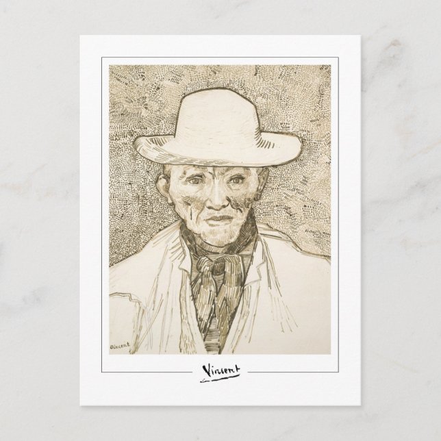 Postal Vincent Van Gogh #524-3 - Bella Artes (Anverso)