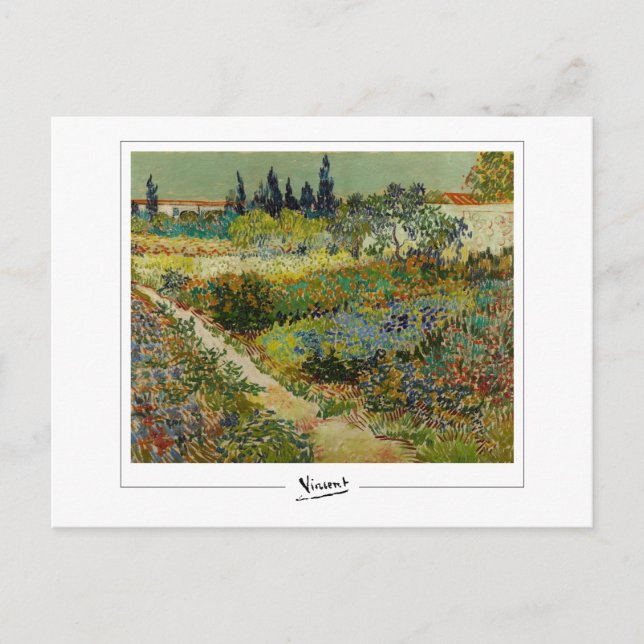 Postal Vincent Van Gogh #6-2 - Arte Refinado (Anverso)