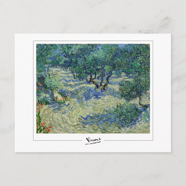 Postal Vincent Van Gogh #8-3 - Arte Refinado (Anverso)