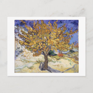 Postal Vincent van Gogh   Árbol de mora, 1889