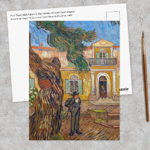 Postal Vincent Van Gogh - Asilo de Saint-Paul en Saint-Ré
