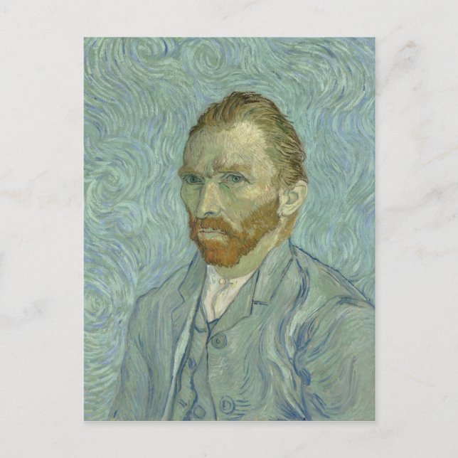 Postal VINCENT VAN GOGH - Autorretrato 1889 (Anverso)
