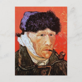Postal Vincent Van Gogh - Autorretrato con la oreja venda