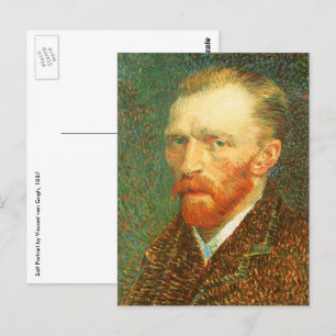 Postal Vincent van Gogh - Autorretrato de Van Gogh