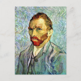 Postal Vincent Van Gogh - Autorretrato verde Arte fino