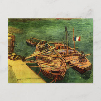 Postal Vincent Van Gogh Boats