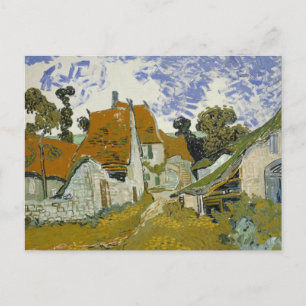 Postal Vincent van Gogh - Calle de Auvers-sur-Oise