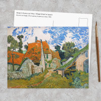 Vincent van Gogh - Calle en Auvers-sur-Oise