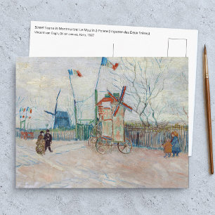 Postal Vincent van Gogh - Callejón de los Dos Hermanos