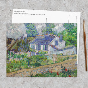 Postal Vincent van Gogh - Casas en Auvers
