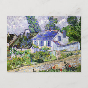 Postal Vincent van Gogh, Casas en Auvers,