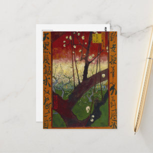 Postal Vincent Van Gogh - Ciruelo en Flor