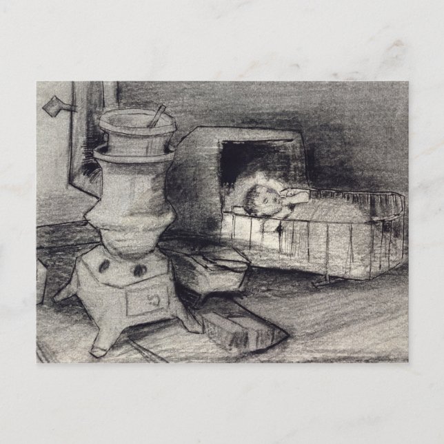 Postal Vincent van Gogh | Cuna (Anverso)