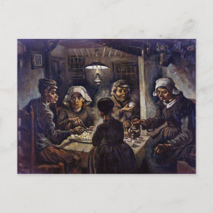 Postal Vincent Van Gogh El Bella Artes De Los Comedores D