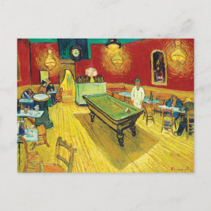 Postal Vincent Van Gogh El Café de Noche (Le café de nuit
