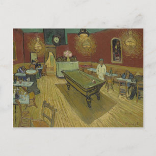 Postal Vincent Van Gogh El Café Nocturno Obra De Arte