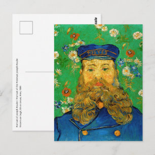 Postal Vincent Van Gogh - El cartero Joseph Roulin