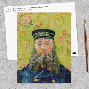 Postal Vincent Van Gogh - El cartero Joseph Roulin
