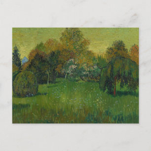Postal Vincent van Gogh - El Jardín del Poeta